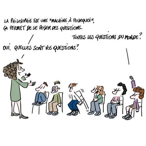 La philosophie :
https://fiammaluzzati.files.wordpress.com/2015/03/philomag-3-mep-11.jpg