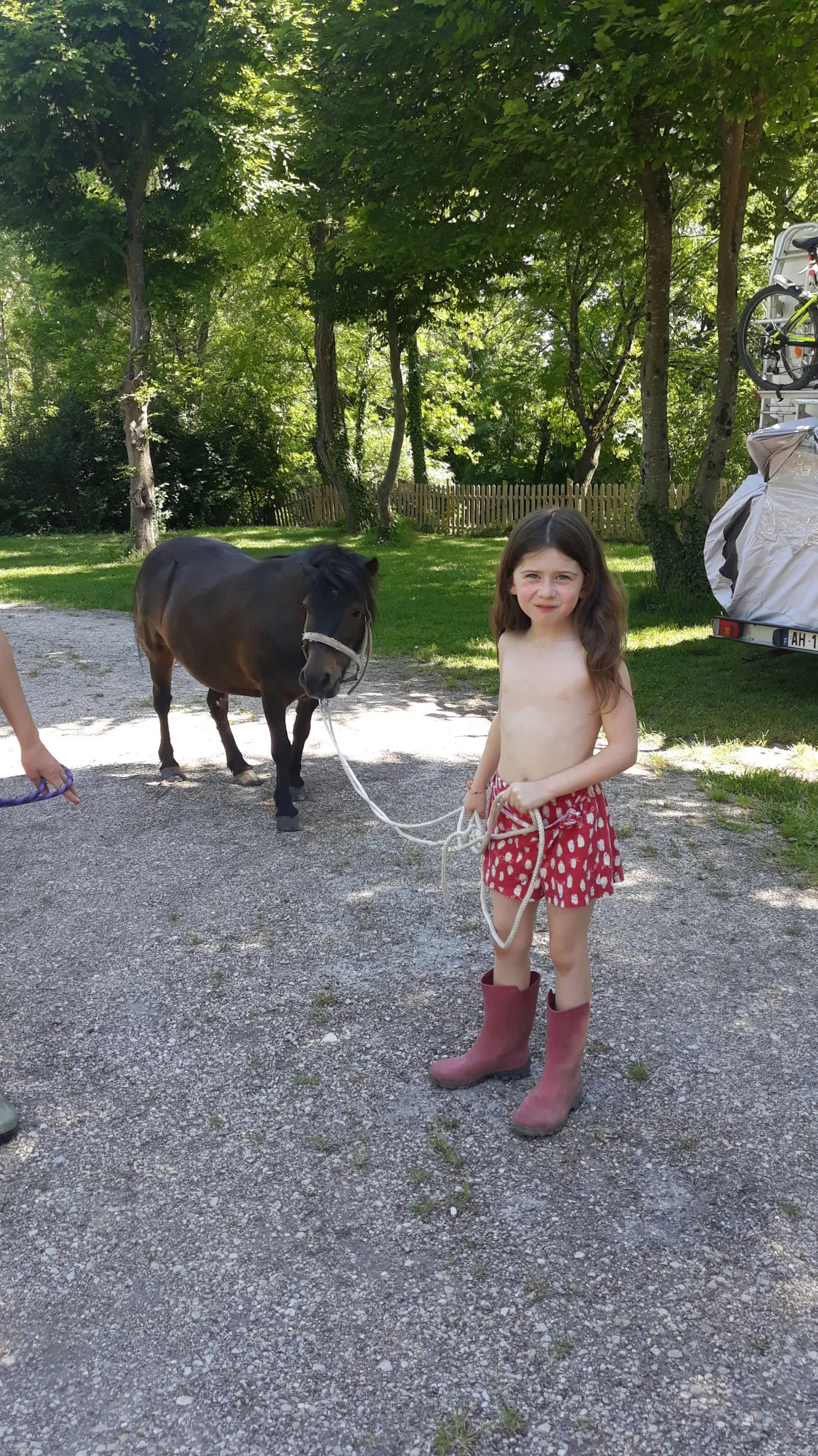 Moment en famille au Domaine le Colombier pendant nos retrouvailles familiales en vadrouille.