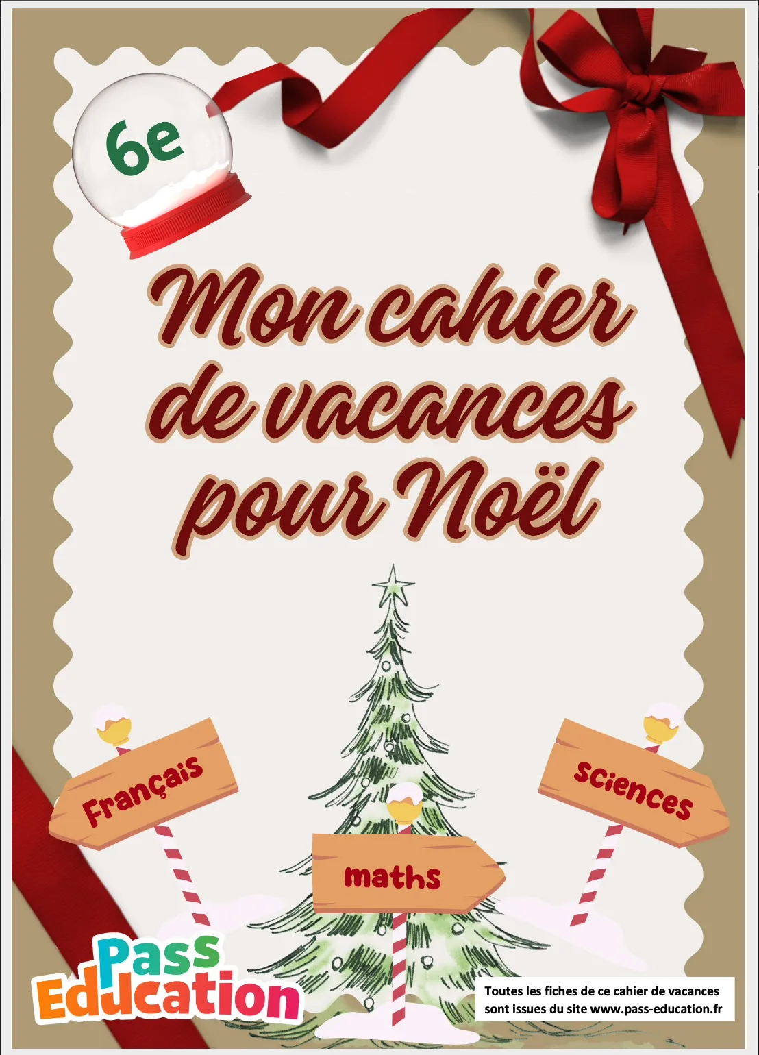 Cahiers de vacances de Noël