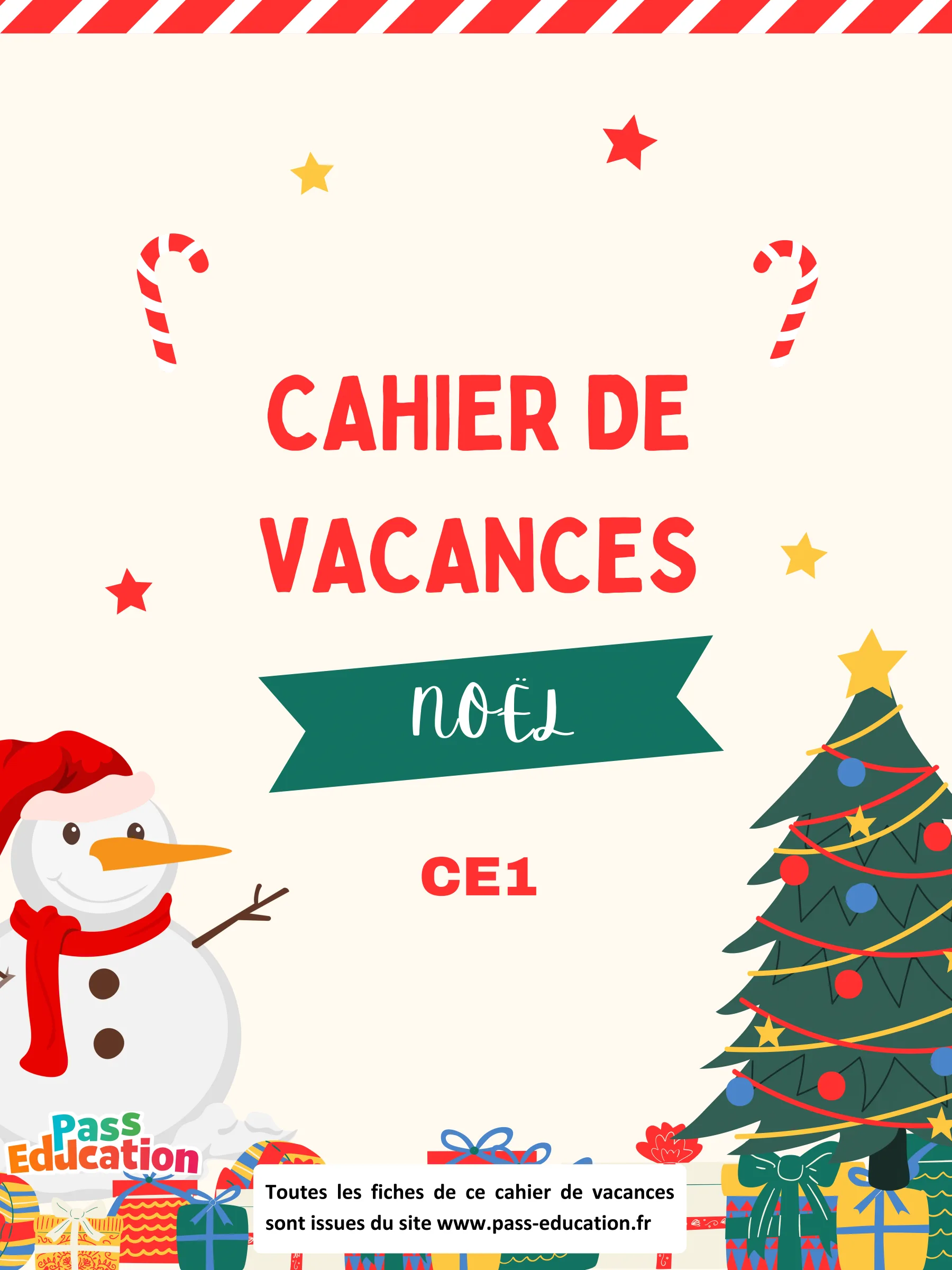 Cahiers de vacances de Noël