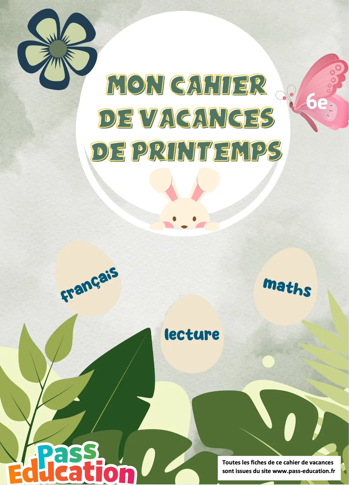 Cahier vacances 6e