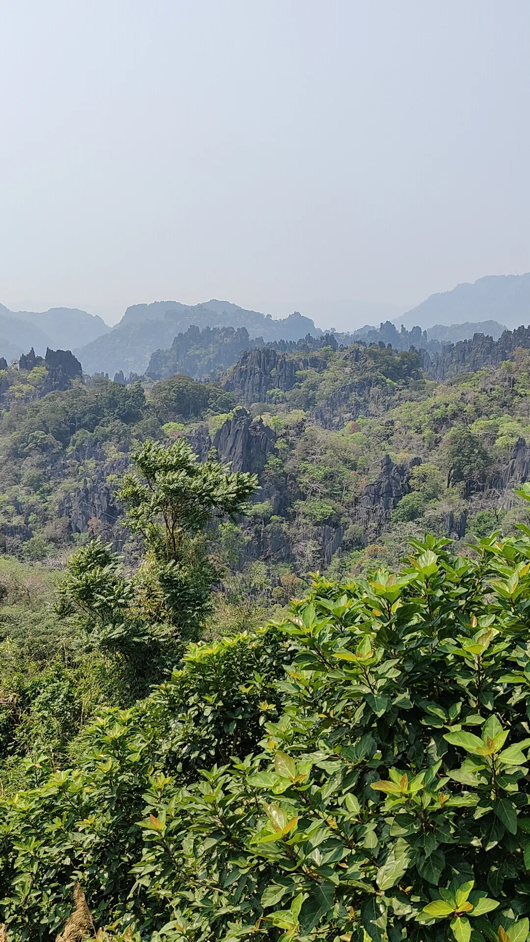 boucle de Thakekh - The rock viewpoint