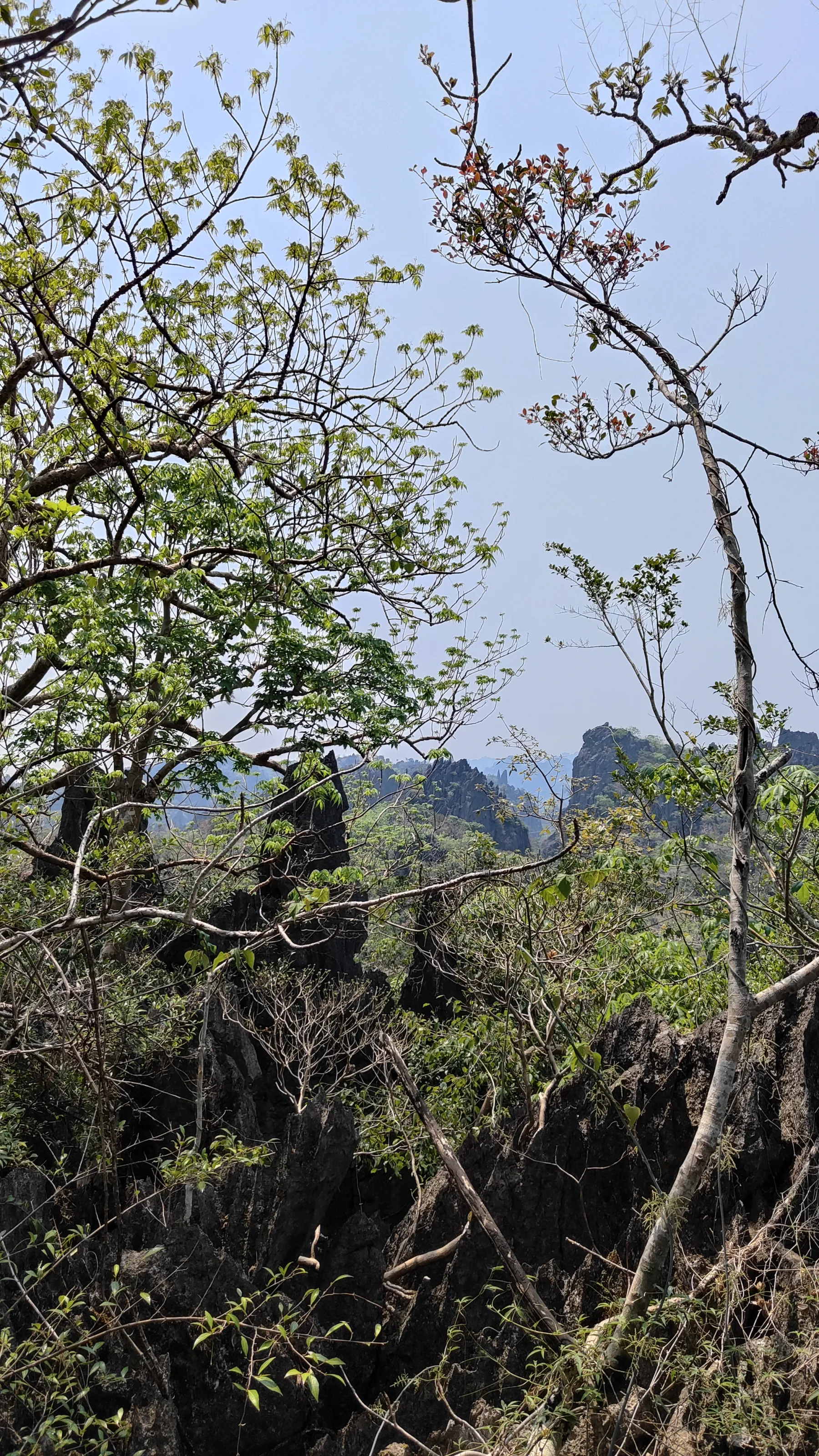 boucle de Thakekh - The rock viewpoint
