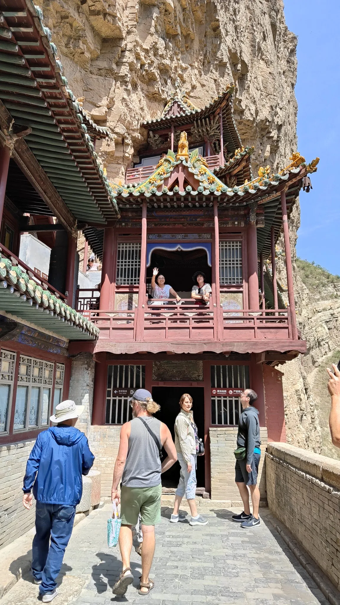temple suspendu de Hengshan