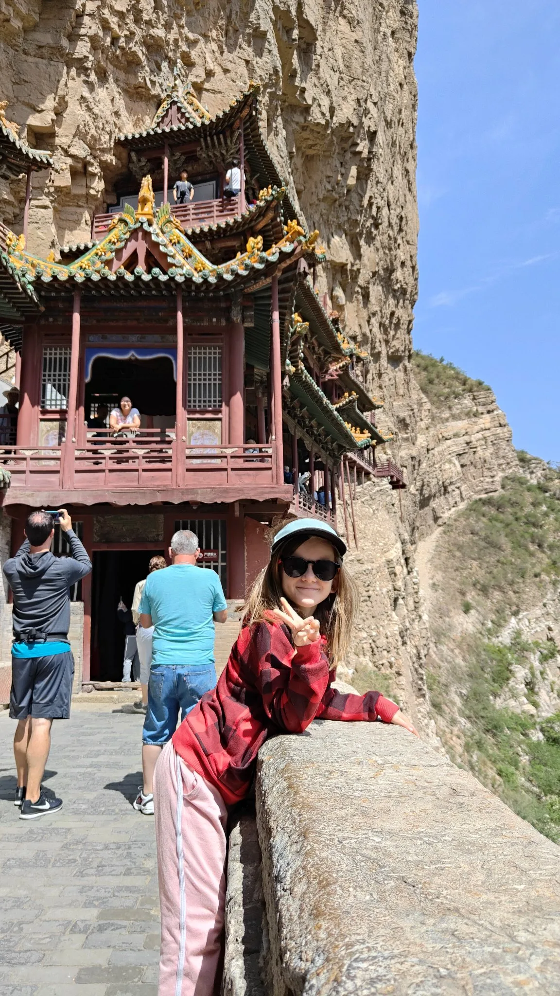 temple suspendu de Hengshan