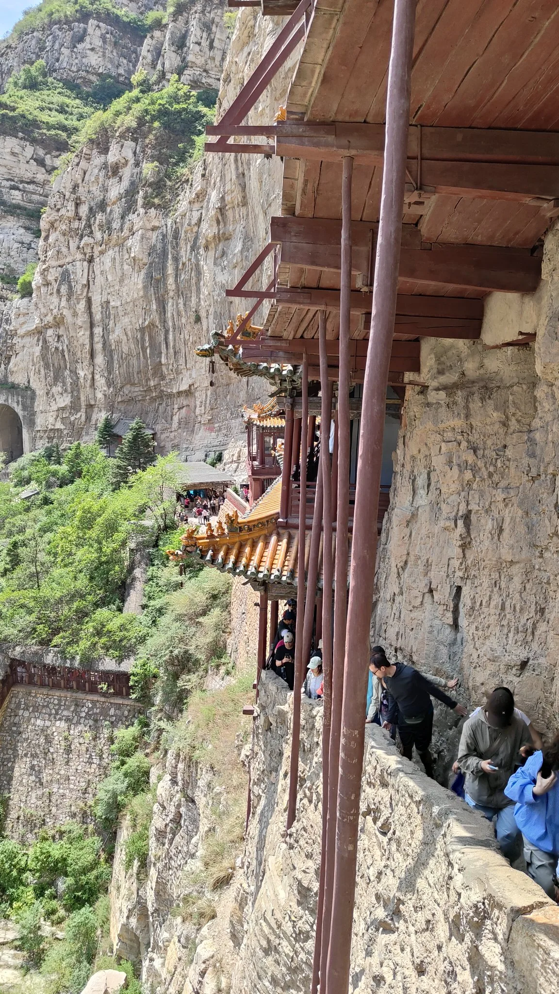 temple suspendu de Hengshan