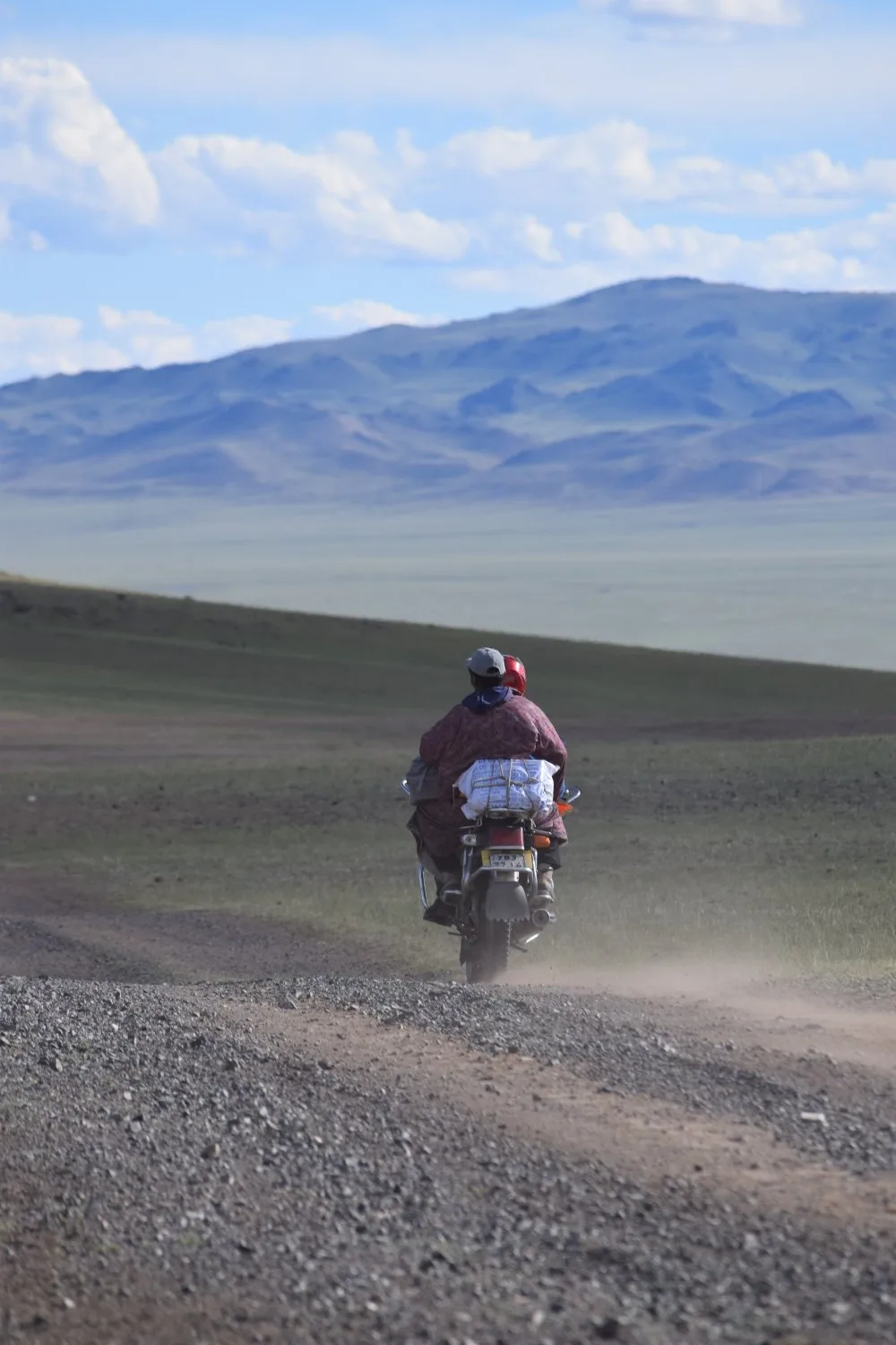 Piste steppes mongolie 