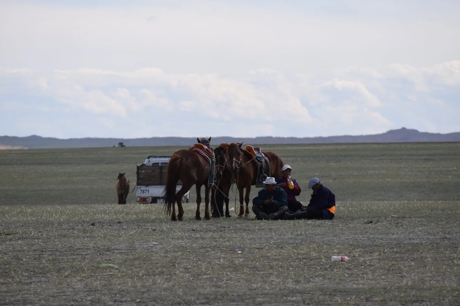 Fête steppes mongoles