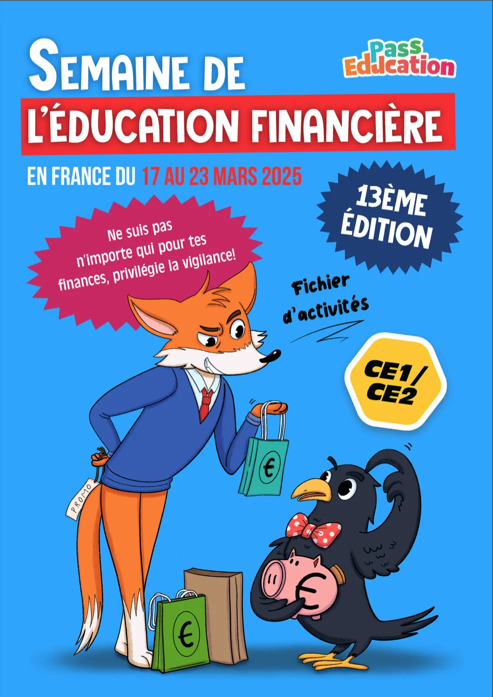 Image éducation financière CE1CE2