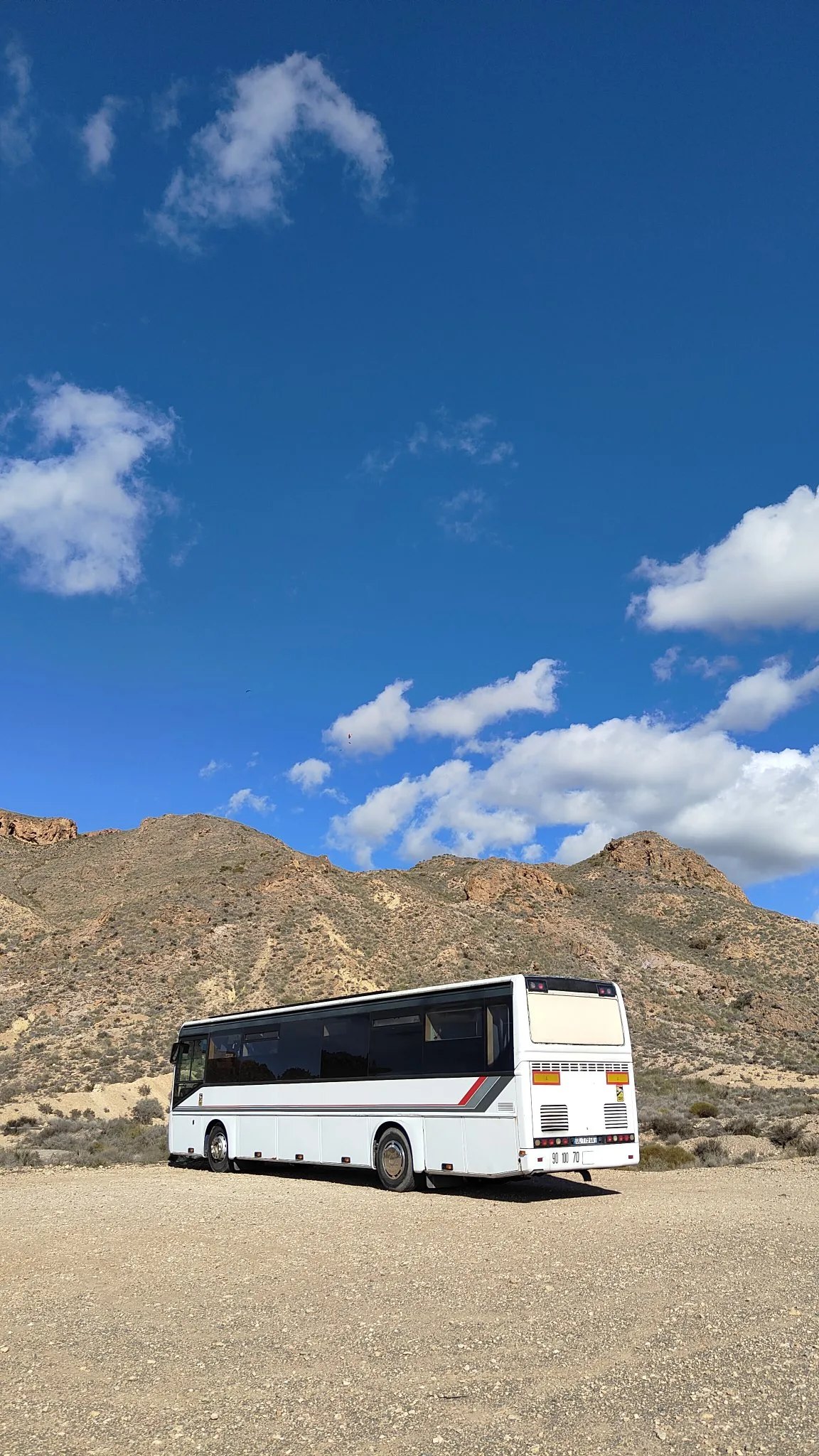 Spot dans le désert de Tabernas